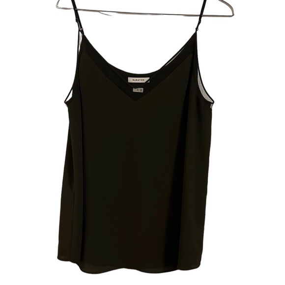 Babaton Tops - BABATON size medium dark green tank